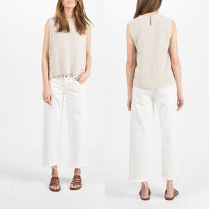 Simon Miller Lamere Low Rise Crop Jeans Japanese Non Stretch Denim - 25